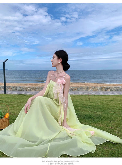 Tube Top Yellow Long Stunning Evening Gown Party Prom Dress       S7276