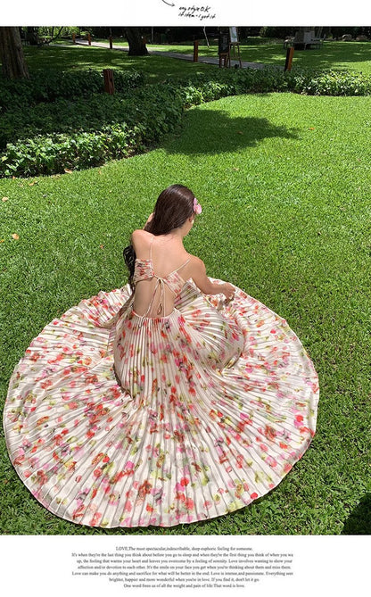 A Line Pink Long Stunning Evening Gown Party Prom Dress       S7308