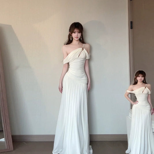 Fashion White Dress S723