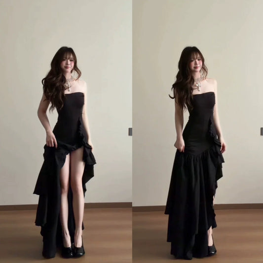 Fashion Black Dress S729