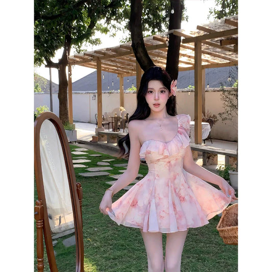 Fashion Pink Dress S745