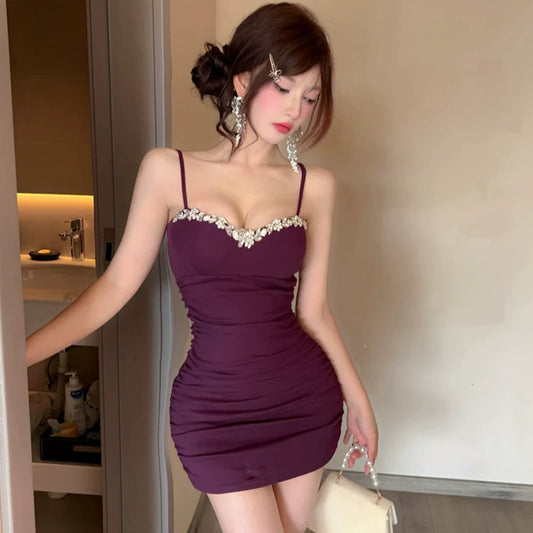 Fashion Purple Dress S1029