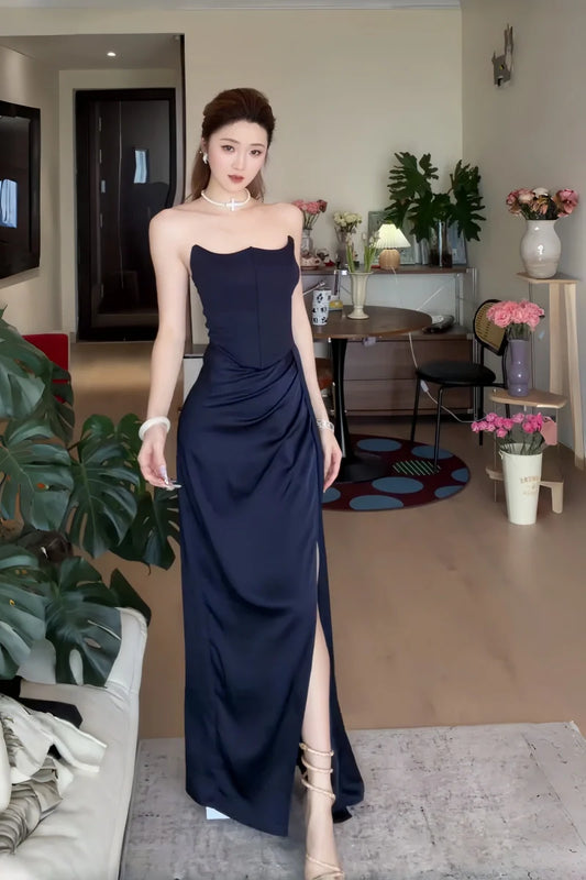 Fashion Blue Women‘s Dress  S625