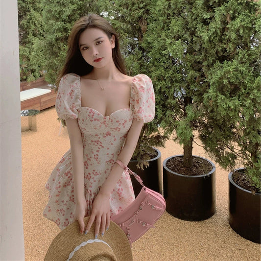 Floral Women's Dress S308