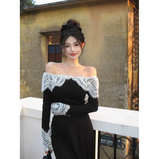 Black Fashion Women‘s Dress S554