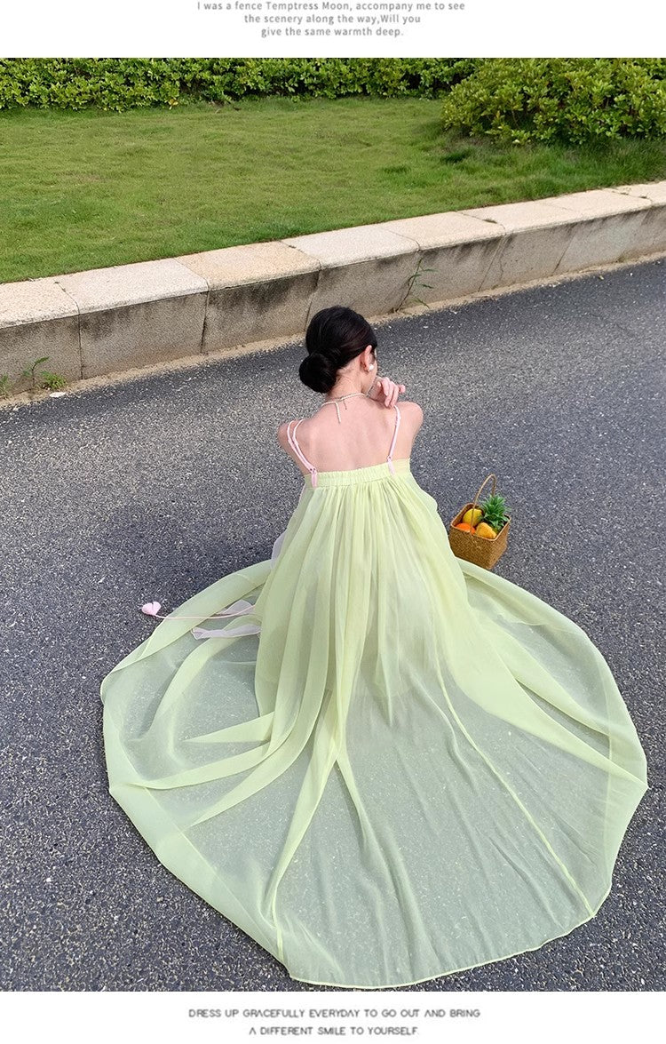 Tube Top Yellow Long Stunning Evening Gown Party Prom Dress       S7276