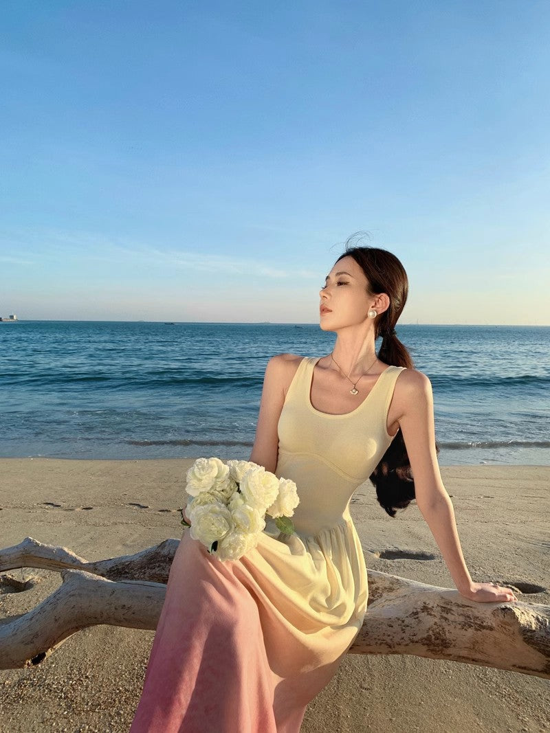 A Line Pink Long Stunning Evening Gown Party Prom Dress       S7280