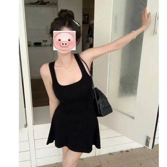 Fashion Black Dress S1022