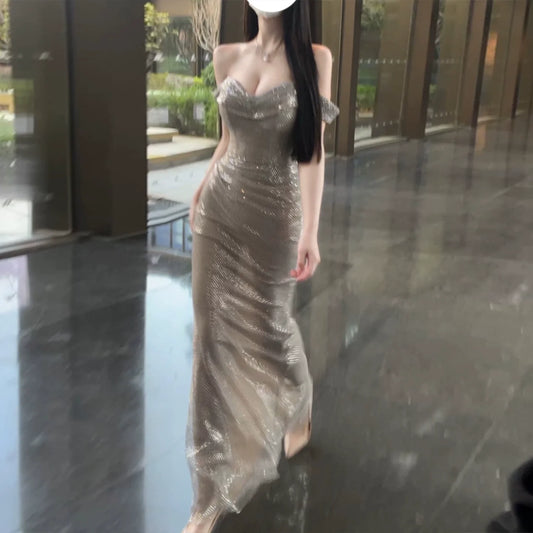 Fashion Silver Dress S742