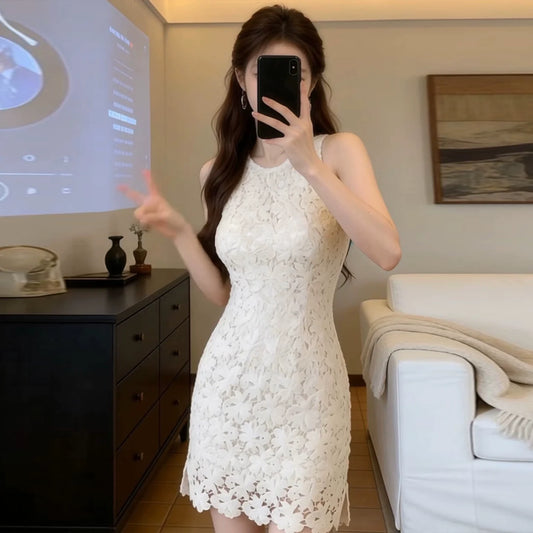Fashion White Dress S744