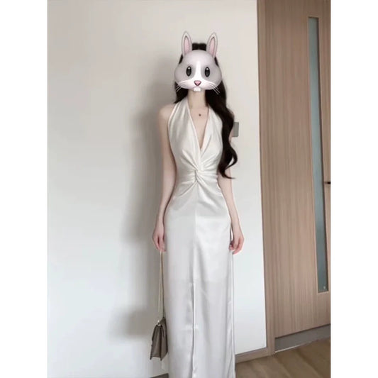 Fashion White Dress S752