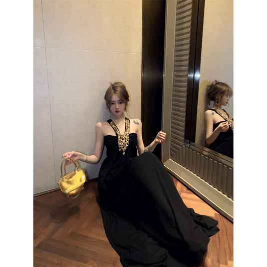 Fashion Black Women‘s Dress S394