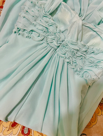 Glamorous Strapless Light Pink Satin Embroidered Flowers Mermaid Long Party Dress Formal Wedding Guest Dress With Beaded D21117