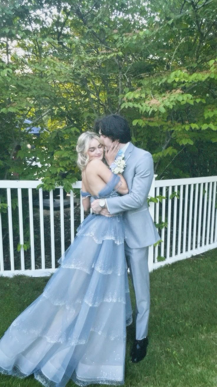 Princess Blue Off-shoulder Layered Tulle Long Ball Gown Evening Dress cc4970