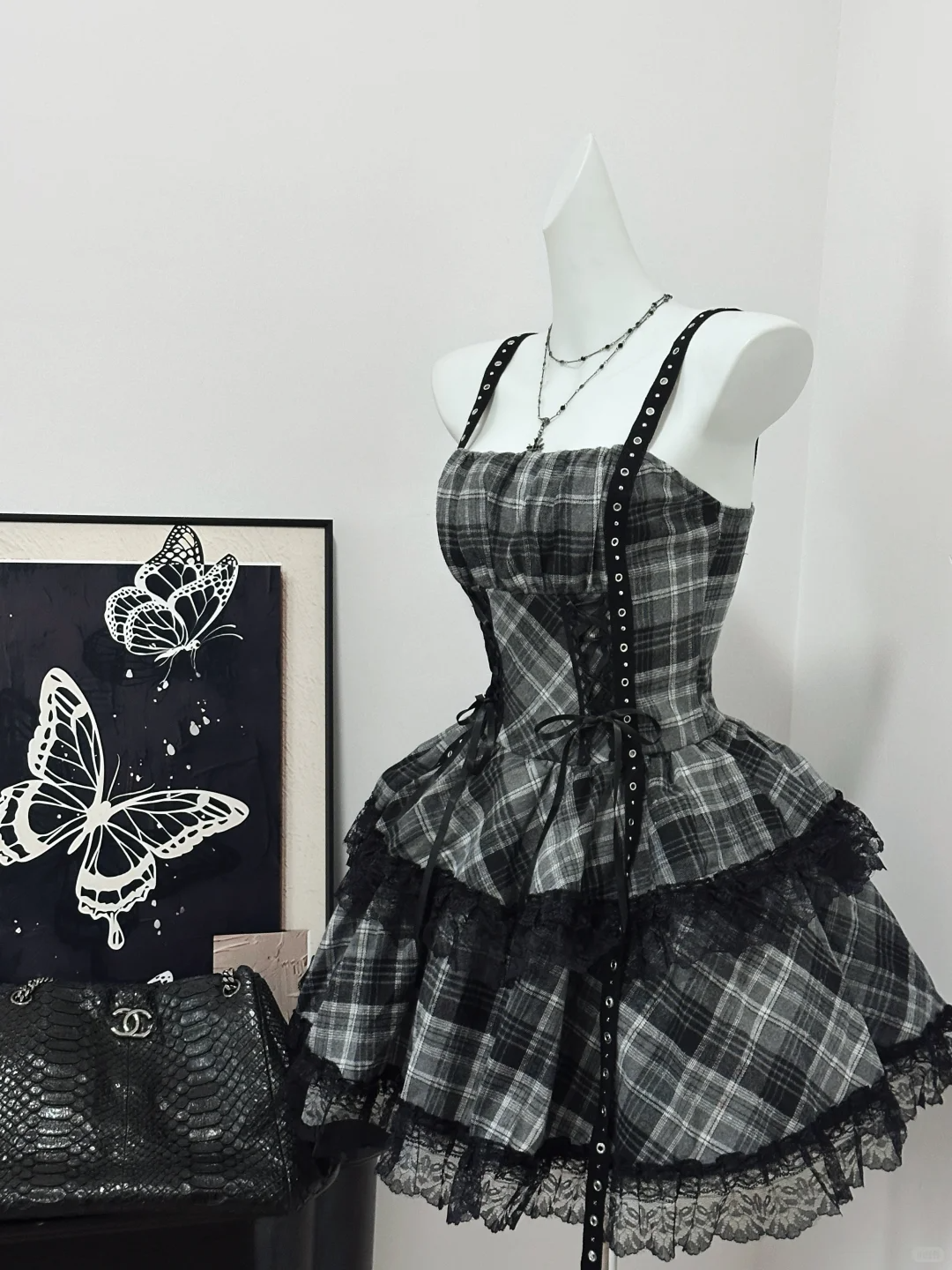 Vintage Spaghetti Straps Square Neck A Line Short Birthday Outfits Formal Homecoming Dress S626