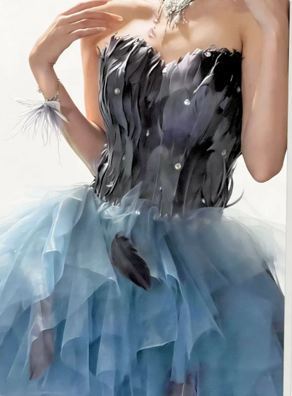 Pretty Homecoming Dress Sweetheart Tulle Beaded Draped Short Prom Dress Back to School Outfits Party Dress  D6076