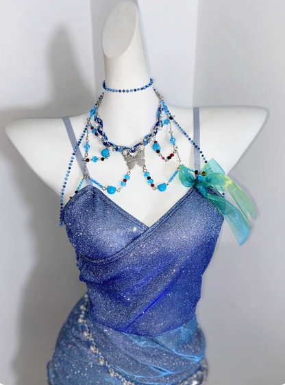 Pretty Homecoming Dress Spaghetti Straps Sequins Prom Dress Back to School Outfits Party Dress  D6150