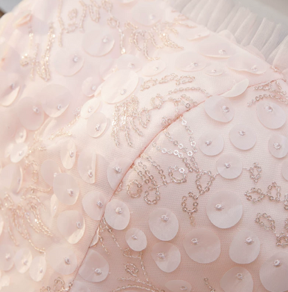 New Homecoming Dress Asymmetric Beading Tulle Prom Dress Back to School Outfits Party Dress  D6153