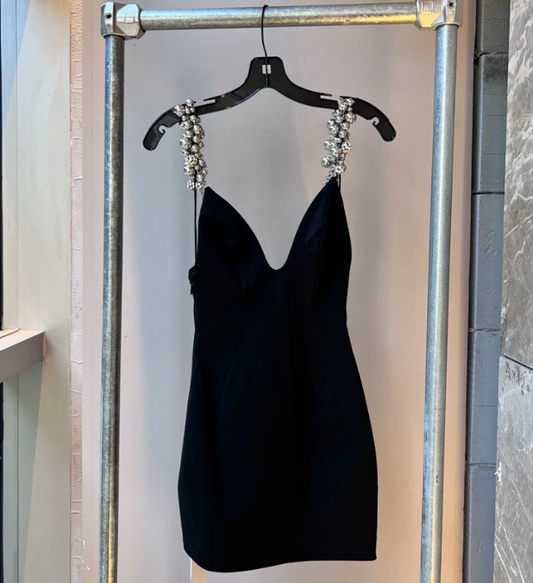 New Homecoming Dress Spaghetti Strap Prom Dress Back to School Outfits Party Dress  D6295