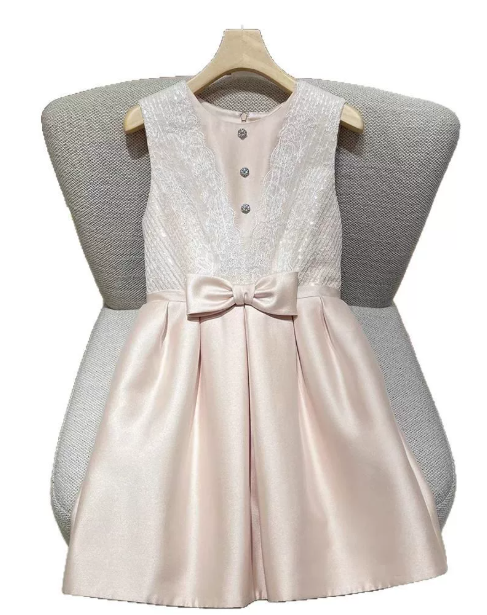 Elegant Homecoming Dress Jewel Bowknot Back to School Outfits Party Dress  D6517