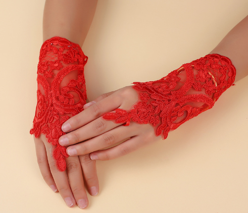 Retro Halloween European and American bride wedding dress annual meeting performance sleeves     S6268