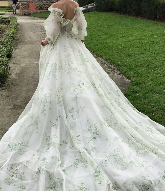 Off Shoulder Dress Long Party Gown Prom Dress