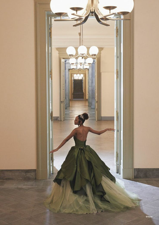 Pretty Ball Gown Strapless Olive Green Long Satin Prom Dresses Formal Evening Dress