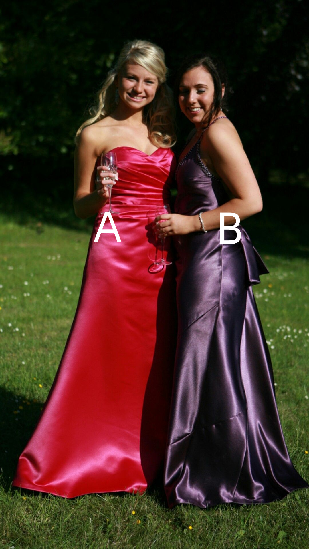Classy Satin Mermaid Long Wedding Guest Dress Formal Birthday Party Dress  D1332