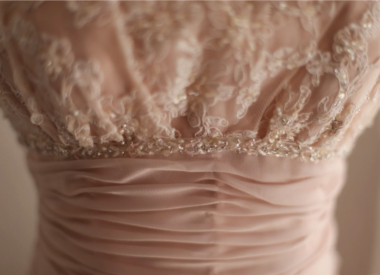 Pretty Pink Strapless Satin Lace Appliques Mermaid Long Party Dress Birthday Dress With 3D Flowers D2330