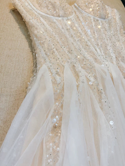 Cute A line Spaghetti Straps Champagne Formal Short 8th Grade Homecoming Dress Summer Middle School Hoco Dresses Birthday Outfits W973