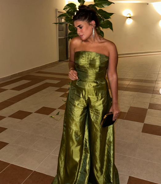 Chic Sage Green Strapless Satin Mermaid Long Evening Dress Formal Wedding Guest Dress Party Gown