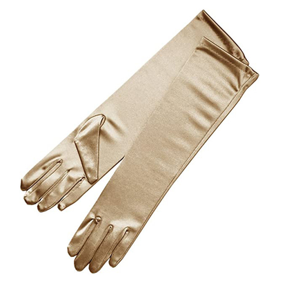 Satin Satin Stretch Wedding Gloves Holiday Party Dinner Dress Gloves     S6218