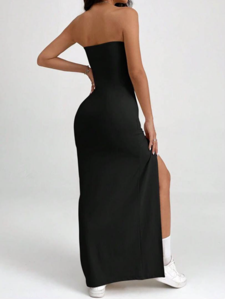 Black Mermaid Long Prom Dresses     S3260