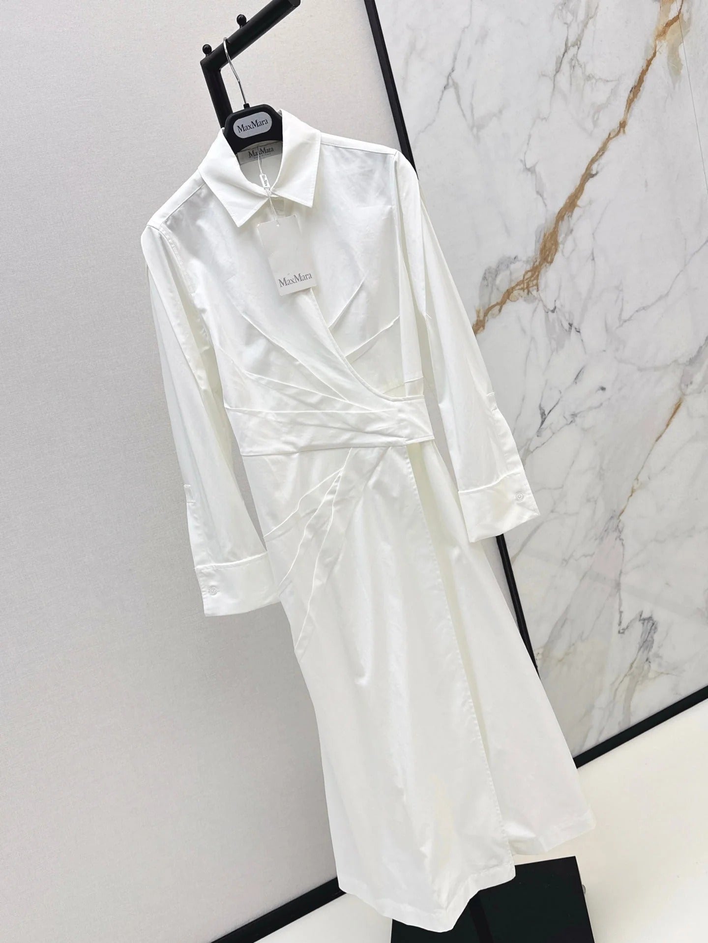 MAX MARA 25S LUXURY PLEATED MAXI DRESS 228