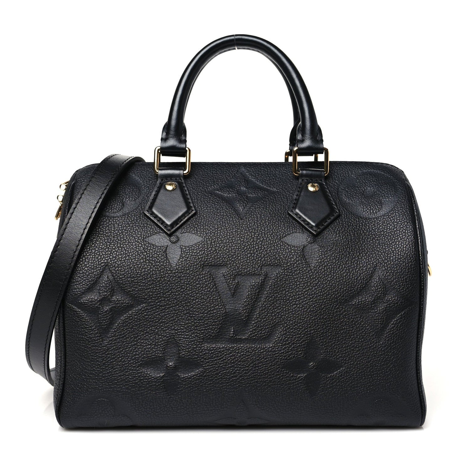 Empreinte Monogram Giant Speedy Bandouliere 25 Black