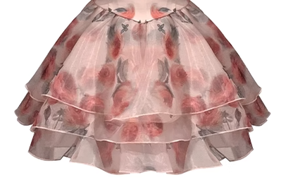 New Korean style summer wild rose pure sweet slim floral dress R0173
