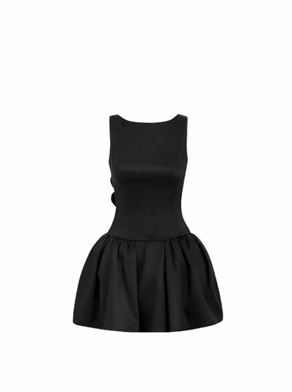 French style beautiful design backless flower tutu skirt short skirt 2025 new R3382
