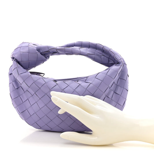 Nappa Intrecciato Mini Jodie Lavender
