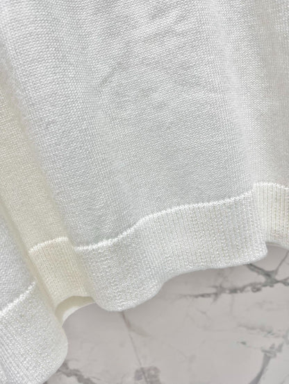 DIOR 25S TURTLENECK PONCHO SWEATER STYLE 383