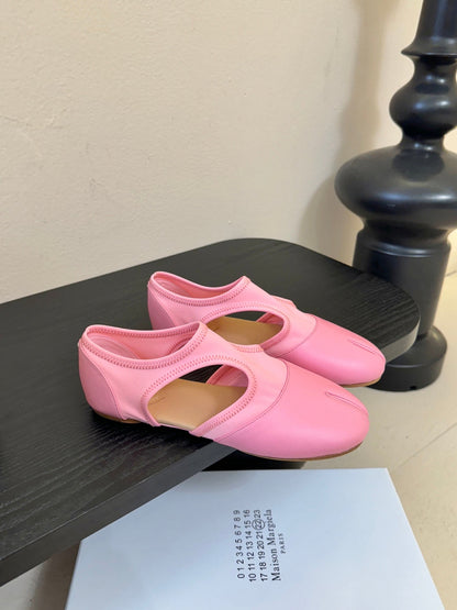 Maison Margiela 26 New Split-Toe Pink Sheepskin 580455