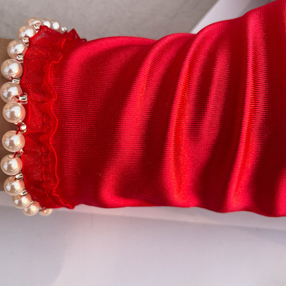 Wedding decoration etiquette reception jewelry exhibition elastic clothing gloves     S6274