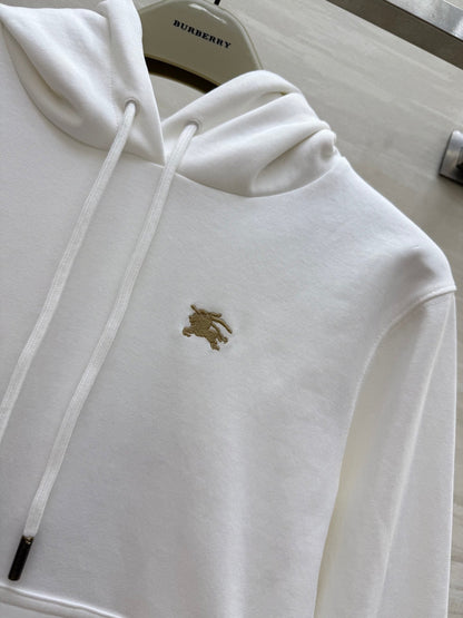 Bur 25 Hoodie White Wool
