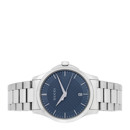 Stainless Steel 38mm G-Timeless Diamante Quartz Watch Grey
