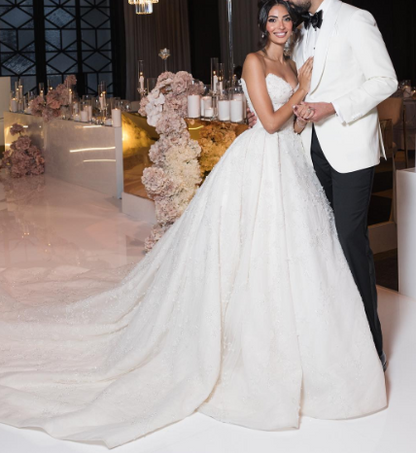 Dreamy Wedding Dress Ball Gowns Off The Shoulder Lace Wedding Dresses Bridal Gown