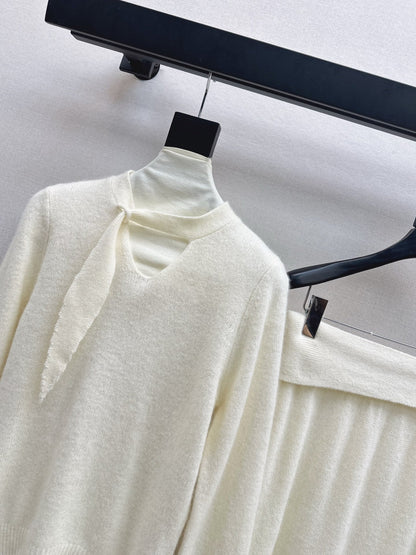 DIOR 25S KNIT SKIRT SET 588