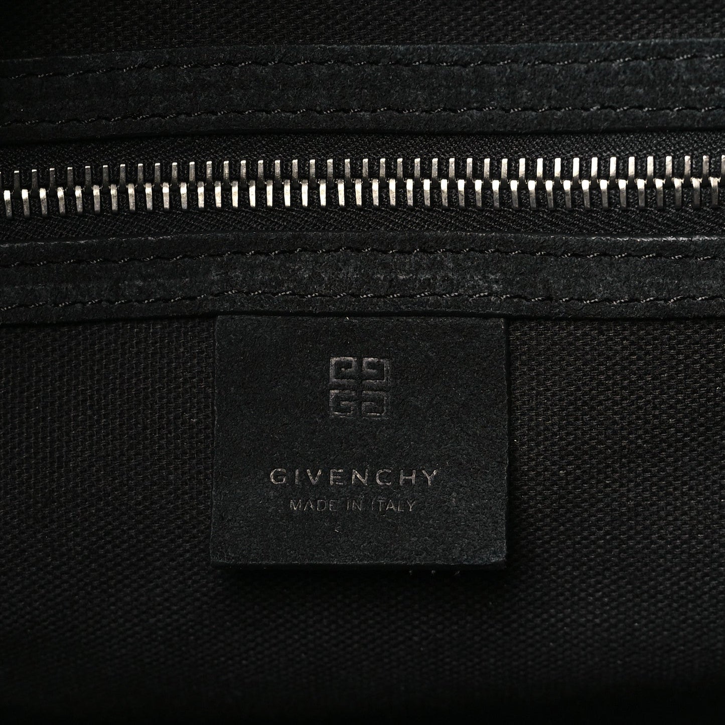 Suede Medium Voyou Bag Black