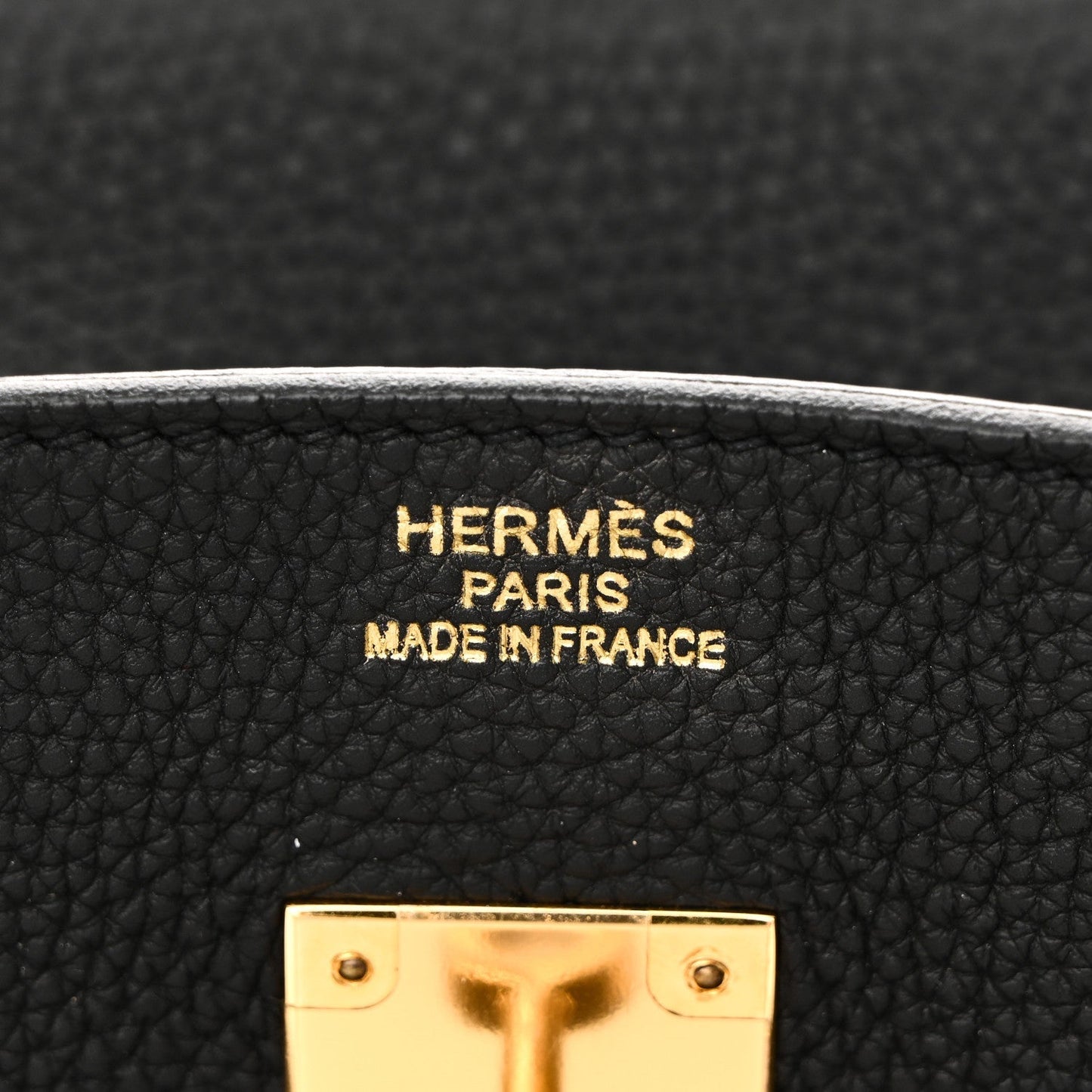 Togo Birkin 35 Black
