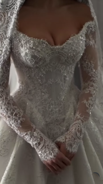 Elegant Bridal Dress Ball Gowns Off The Shoulder White Lace Wedding Dresses Minimalist Bridal Gown