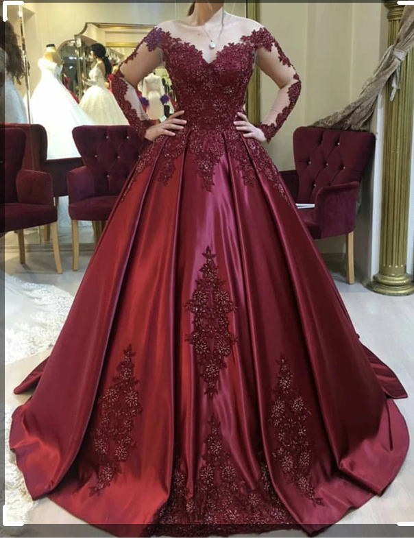 Emerald Green Long Sleeve Quinceanera Dress Ball Gowns Plus Size 15 Junior Prom Dresses