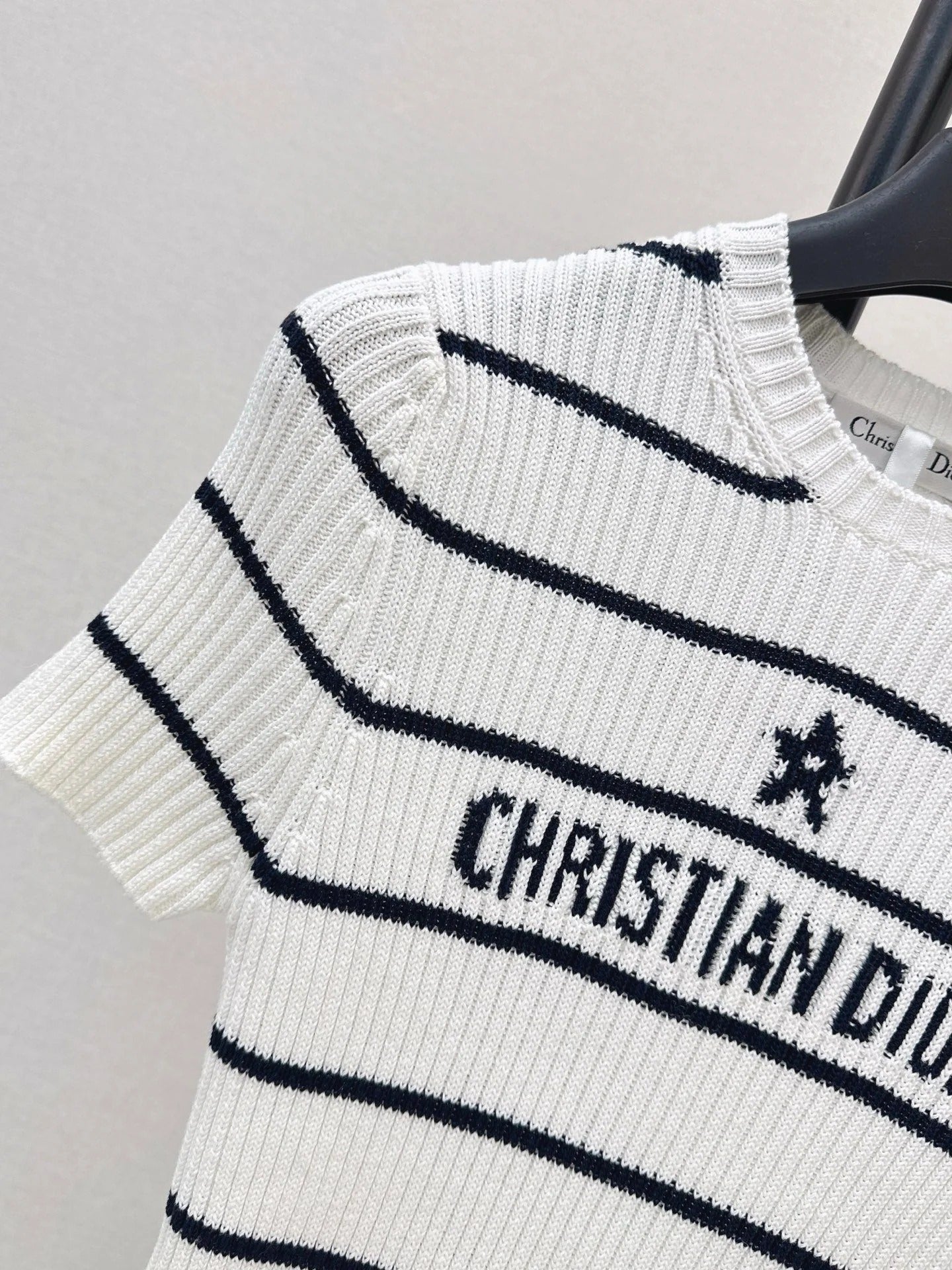 DIOR 25S SHORT-SLEEVE SWEATER 541